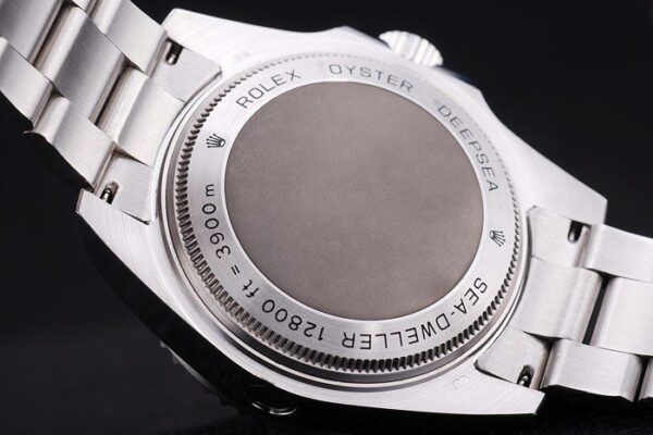 DEEP SEA ACIER CADRAN NOIR ETA 2813 MOUVEMENT